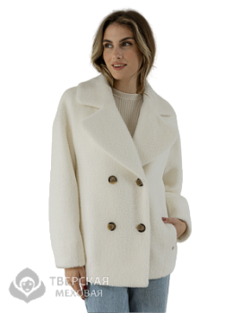 Пальто "Лина" цвет белый