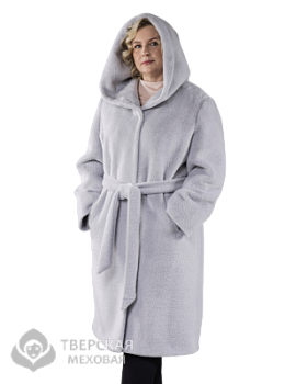 Пальто "Леди" цвет холодная сирень