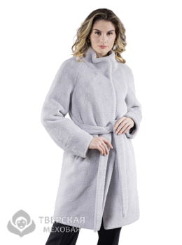 Пальто "Рада" цвет холодная сирень