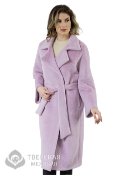 Пальто "Наполи" цвет сиреневый